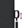Toldo lateral retráctil negro 180x1200 cm de , Sombrillas - Ref: Foro24-4004834, Precio: 166,15 €, Descuento: %