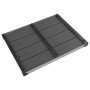 Plato de ducha de jardín WPC acero inoxidable gris 80x62 cm de vidaXL, Platos de ducha - Ref: Foro24-48203, Precio: 95,93 €, ...