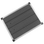 Plato de ducha de jardín WPC acero inoxidable gris 80x62 cm de vidaXL, Platos de ducha - Ref: Foro24-48203, Precio: 95,93 €, ...