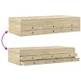 Tumbona con cajones madera ingeniería roble Sonoma 75x190 cm de , Camas y somieres - Ref: Foro24-3280890, Precio: 163,42 €, D...
