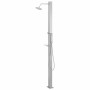 Ducha de exterior de acero inoxidable recta de vidaXL, Accesorios para piscinas y spa - Ref: Foro24-48198, Precio: 167,36 €, ...