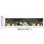 Alfombra de cocina lavable terciopelo dibujo especias 60x300 cm de , Felpudos - Ref: Foro24-4005610, Precio: 52,25 €, Descuen...