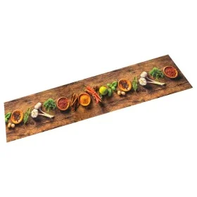 Kitchen rug washable velvet drawing spices 60x180 cm by , Doormats - Ref: Foro24-4005606, Price: 37,17 €, Discount: %