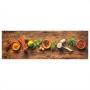 Alfombra de cocina lavable terciopelo dibujo especias 60x180 cm de , Felpudos - Ref: Foro24-4005606, Precio: 37,87 €, Descuen...