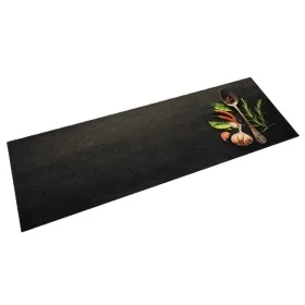 Alfombra de cocina lavable terciopelo dibujo especias 60x180 cm de , Felpudos - Ref: Foro24-4005612, Precio: 33,07 €, Descuen...