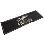 Alfombra de cocina lavable terciopelo texto café 45x150 cm de , Felpudos - Ref: Foro24-4005596, Precio: 18,92 €, Descuento: %
