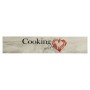 Alfombra de cocina lavable terciopelo Peper Cooking 60x300 cm de , Felpudos - Ref: Foro24-4005625, Precio: 53,54 €, Descuento: %