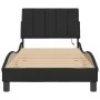 Black velvet bed frame with LED lights 80x200 cm by , Beds and slatted bases - Ref: Foro24-3213747, Price: 121,56 €, Discount: %
