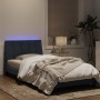Estructura cama con luces LED terciopelo gris oscuro 100x200 cm de , Camas y somieres - Ref: Foro24-3213764, Precio: 154,71 €...