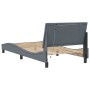Estructura cama con luces LED terciopelo gris oscuro 100x200 cm de , Camas y somieres - Ref: Foro24-3213764, Precio: 154,71 €...