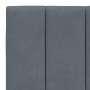 Estructura cama con luces LED terciopelo gris oscuro 100x200 cm de , Camas y somieres - Ref: Foro24-3213764, Precio: 154,71 €...