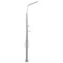 Ducha de exterior de acero inoxidable curvada de vidaXL, Accesorios para piscinas y spa - Ref: Foro24-48199, Precio: 250,03 €...
