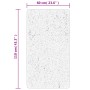 Alfombra de pelo largo moderna PAMPLONA negro y crema 60x110 cm de , Alfombras - Ref: Foro24-375404, Precio: 18,57 €, Descuen...