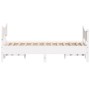 Estructura de cama con cabecero madera pino blanco 120x190 cm de , Camas y somieres - Ref: Foro24-3216400, Precio: 199,93 €, ...