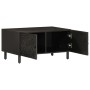 Mesa de centro madera maciza de mango negra 80x50x40 cm de , Mesas de centro - Ref: Foro24-356824, Precio: 79,82 €, Descuento: %