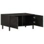 Mesa de centro madera maciza de mango negra 80x50x40 cm de , Mesas de centro - Ref: Foro24-356824, Precio: 79,11 €, Descuento: %