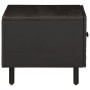 Mesa de centro madera maciza de mango negra 80x50x40 cm de , Mesas de centro - Ref: Foro24-356824, Precio: 79,82 €, Descuento: %
