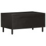 Mesa de centro madera maciza de mango negra 80x50x40 cm de , Mesas de centro - Ref: Foro24-356824, Precio: 79,82 €, Descuento: %