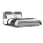 Cama con cabecero madera de ingeniería gris Sonoma 120x200 cm de , Camas y somieres - Ref: Foro24-3209931, Precio: 166,47 €, ...