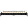 Estructura de cama tela negro 120x190 cm de , Camas y somieres - Ref: Foro24-379484, Precio: 95,92 €, Descuento: %
