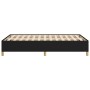 Estructura de cama tela negro 120x190 cm de , Camas y somieres - Ref: Foro24-379517, Precio: 74,57 €, Descuento: %
