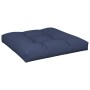 Cojín para sofá de palets de tela azul marino 70x70x12 cm de , Cojines para sillas y sofás - Ref: Foro24-377874, Precio: 39,9...