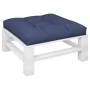 Cojín para sofá de palets de tela azul marino 70x70x12 cm de , Cojines para sillas y sofás - Ref: Foro24-377874, Precio: 39,2...
