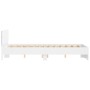 Estructura de cama con cabecero y luces LED blanco 135x190 cm de , Camas y somieres - Ref: Foro24-3207630, Precio: 148,39 €, ...
