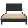 Estructura de cama con cabecero de terciopelo negro 100x200 cm de , Camas y somieres - Ref: Foro24-3207833, Precio: 123,89 €,...