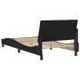 Estructura de cama con cabecero de terciopelo negro 100x200 cm de , Camas y somieres - Ref: Foro24-3207833, Precio: 123,89 €,...