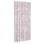 Silver gray and pink chenille fly curtain 100x230 cm by , Mosquito nets for windows - Ref: Foro24-377366, Price: 65,51 €, Dis...