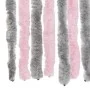 Silver gray and pink chenille fly curtain 100x230 cm by , Mosquito nets for windows - Ref: Foro24-377366, Price: 65,51 €, Dis...