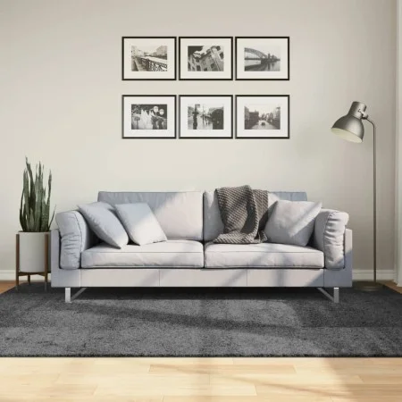 Alfombra de pelo corto OVIEDO gris antracita 160x230 cm de , Alfombras - Ref: Foro24-375471, Precio: 77,92 €, Descuento: %
