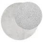 Alfombra de pelo corto OVIEDO gris Ø 80 cm de , Alfombras - Ref: Foro24-375543, Precio: 28,96 €, Descuento: %