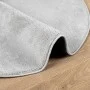 Alfombra de pelo corto OVIEDO gris Ø 80 cm de , Alfombras - Ref: Foro24-375543, Precio: 28,96 €, Descuento: %