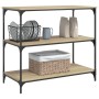 Carrito de cocina madera ingeniería roble Sonoma 102x50x95 cm de , Carros de cocina y comedor - Ref: Foro24-842322, Precio: 8...