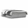 Estructura cama con luces LED madera gris Sonoma 120x200 cm de , Camas y somieres - Ref: Foro24-3209623, Precio: 167,05 €, De...