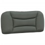 Estructura de cama con luces LED tela gris oscuro 90x200 cm de , Camas y somieres - Ref: Foro24-3213677, Precio: 159,05 €, De...