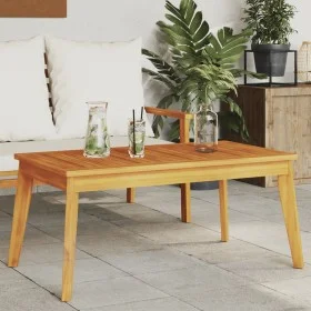 Mesa de comedor de jardín madera maciza de acacia 100x55x45 cm de , Mesas de jardín - Ref: Foro24-366383, Precio: 81,45 €, De...