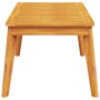 Mesa de comedor de jardín madera maciza de acacia 100x55x45 cm de , Mesas de jardín - Ref: Foro24-366383, Precio: 87,65 €, De...