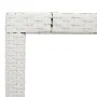Mesa de jardín superficie de vidrio ratán PE blanco 150x90x75cm de , Mesas de jardín - Ref: Foro24-368126, Precio: 141,34 €, ...