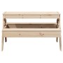 Mesa de picnic para niños madera maciza de pino 88x97x52 cm de , Mesas de jardín - Ref: Foro24-832596, Precio: 69,51 €, Descu...