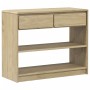 Mesa consola SAUDA madera maciza de pino roble 89,5x36,5x73 cm de , Mesas consola - Ref: Foro24-377599, Precio: 114,87 €, Des...