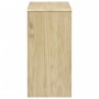 Mesa consola SAUDA madera maciza de pino roble 89,5x36,5x73 cm de , Mesas consola - Ref: Foro24-377599, Precio: 114,87 €, Des...