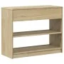 SAUDA console table solid oak pine wood 89.5x36.5x73 cm by , console tables - Ref: Foro24-377599, Price: 113,05 €, Discount: %