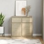 Aparador SAUDA madera maciza pino roble 80x43x75,5 cm de , Aparadores - Ref: Foro24-377600, Precio: 136,32 €, Descuento: %