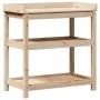 Mesa de plantación con estantes madera pino 82,5x45x86,5 cm de , Soportes para macetas - Ref: Foro24-832432, Precio: 76,35 €,...