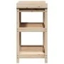 Mesa de plantación con estantes madera pino 82,5x45x86,5 cm de , Soportes para macetas - Ref: Foro24-832432, Precio: 76,35 €,...