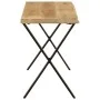 Bench with natural edge in solid mango wood 105 cm by , Banks - Ref: Foro24-372759, Price: 79,41 €, Discount: %