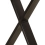 Banco con borde natural de madera de mango maciza 105 cm de , Bancos - Ref: Foro24-372759, Precio: 70,58 €, Descuento: %
